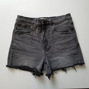 Madewell highrise shorts